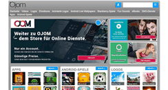 Desktop Screenshot of ojom-mobile.de